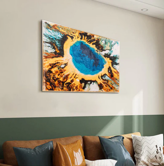 Wall decor abstract modern framed painting